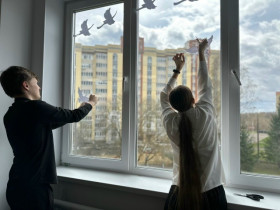 Всероссийская акция «ОКНА ПОБЕДЫ».