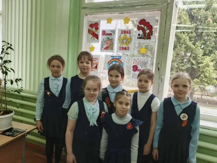 Всероссийская акция «ОКНА ПОБЕДЫ».